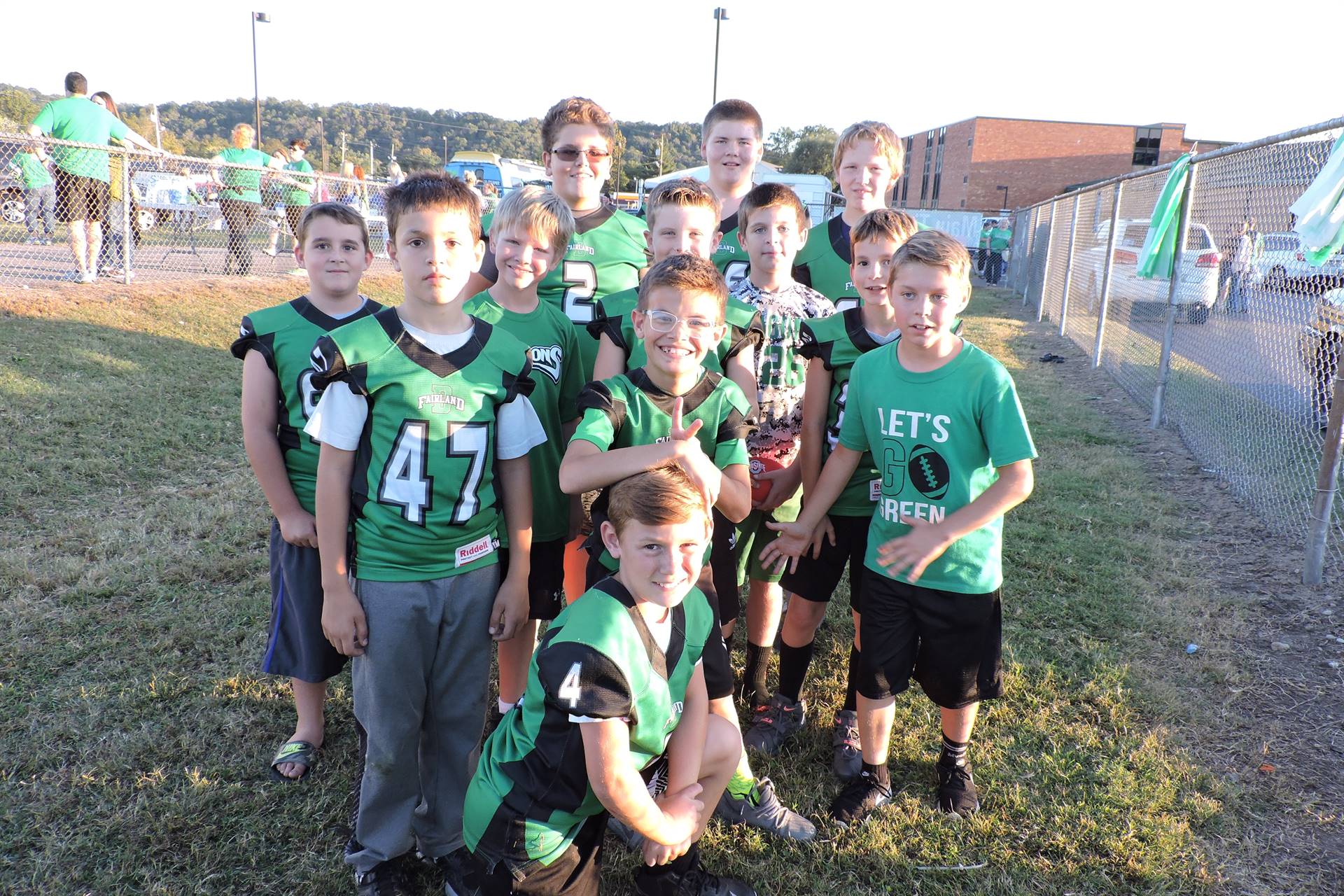 A Team Youth Football going to the Super Bowl