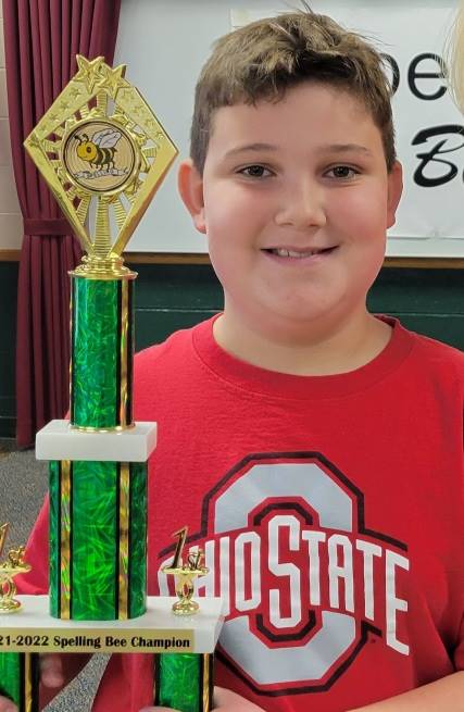 Spelling Bee Champion-Lincoln Pannell